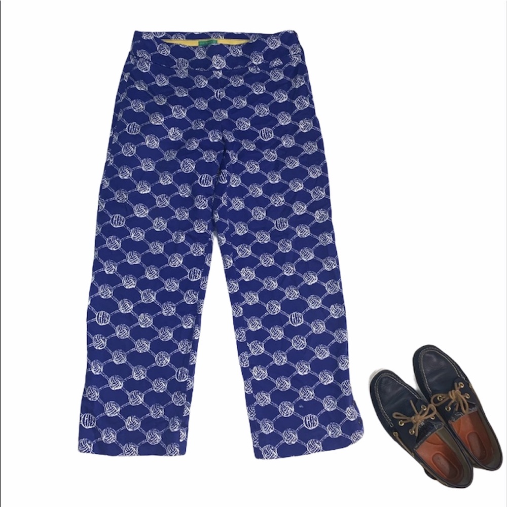 Lilly Pulitzer sailor knot capris